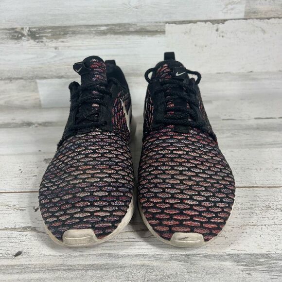 Nike Roshe NM Flyknit Men Low Top Mesh Laced Multicolor Size 10 US - Picture 4 of 10